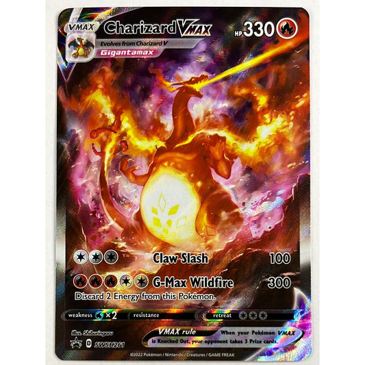 Charizard VMAX Full Art Black Star Promo SWSH261