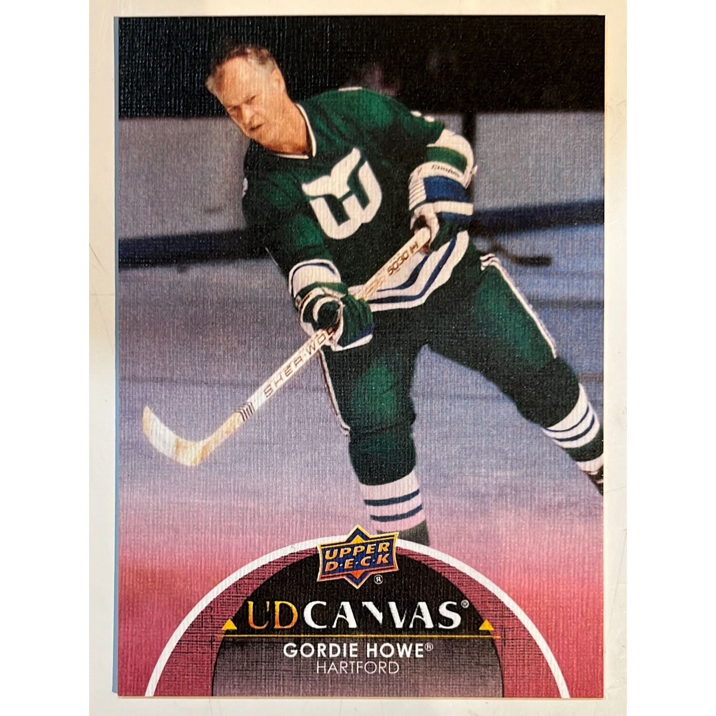 2021-22 Series 2 Gordie Howe UD  Legends Canvas SP