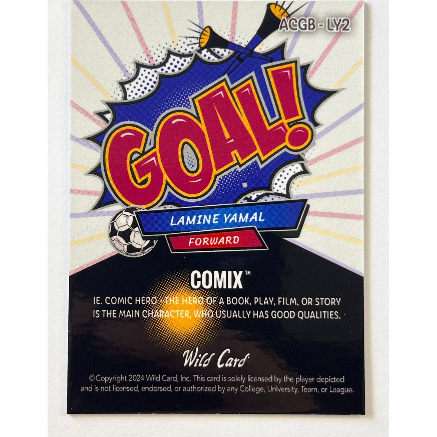 2024 Wild Card Lamine Yamal Comix Rookie /5