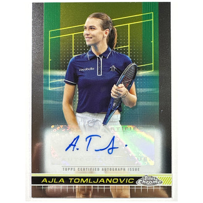 2024 Topps Chrome Ajla Tomljanovic Autograph