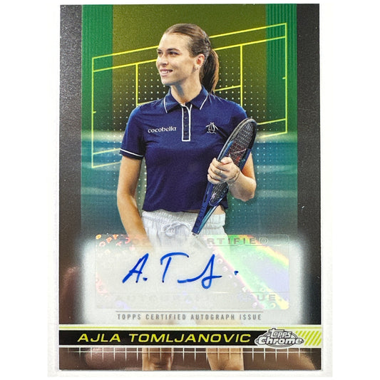 2024 Topps Chrome Ajla Tomljanovic Autograph