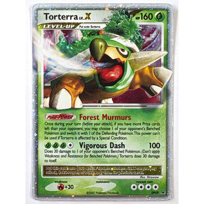 Torterra LV. X Reverse Holo Black Star Promo DP09 | Local Legends Cards & Collectibles