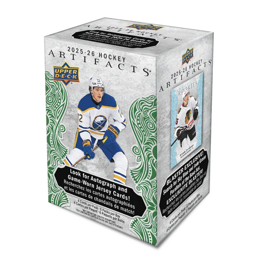 2025-26 Upper Deck Artifacts NHL Hockey Blaster Box