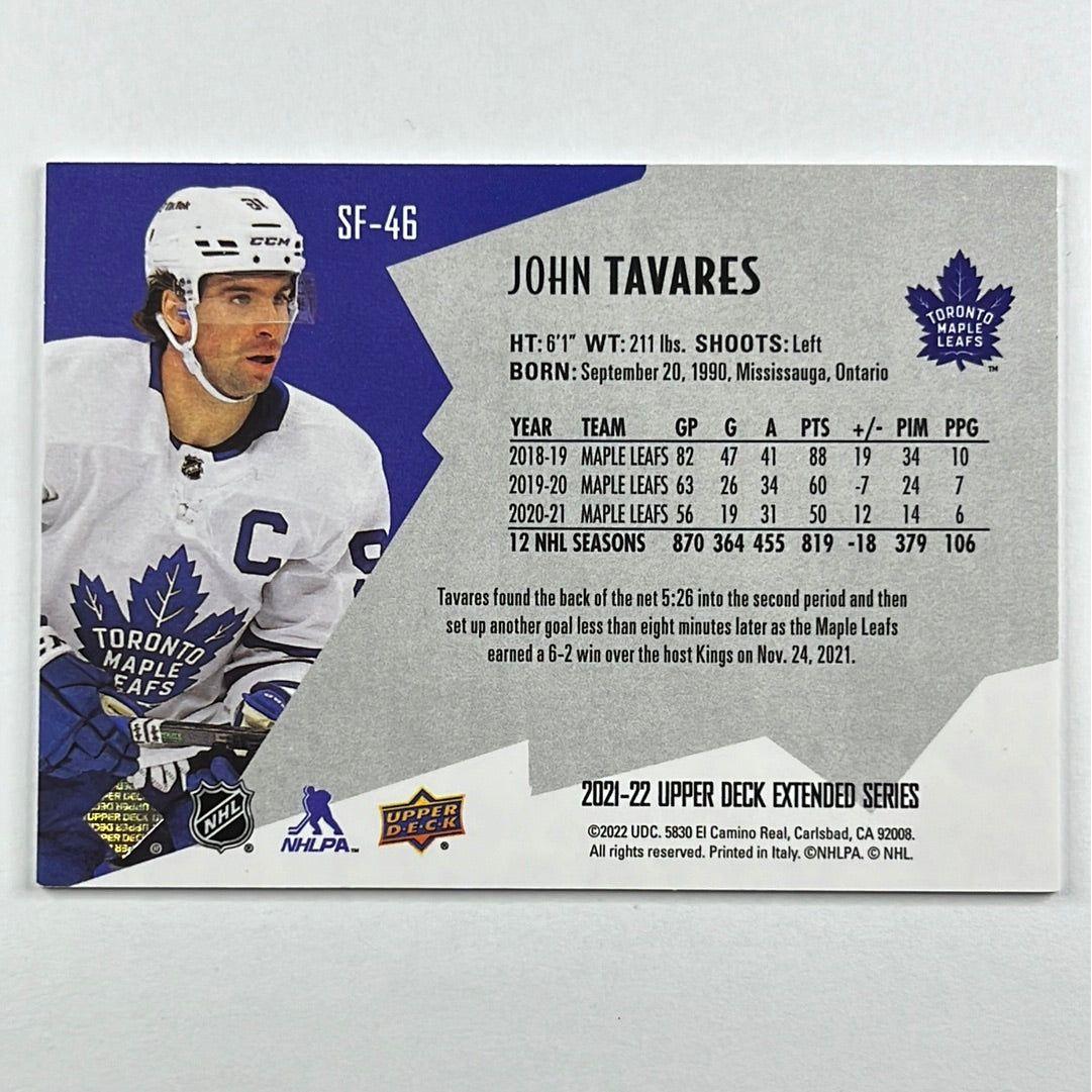 2021-22 Extended Series John Tavares SPX Finite /2999