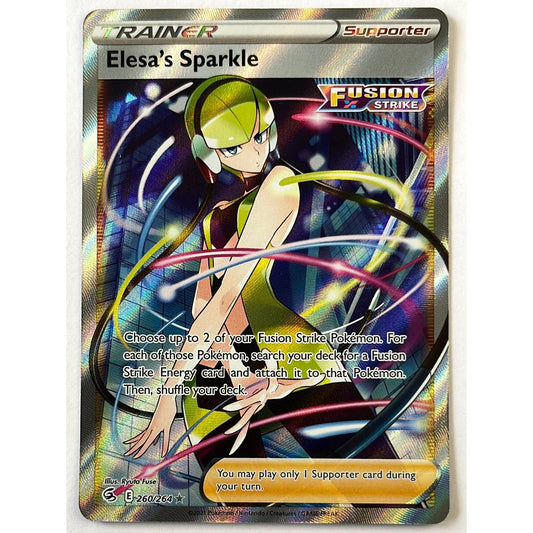 Elesa’s Sparkle Full Art Ultra Rare 260/264