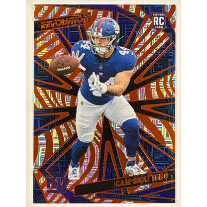 2025 Revolution Cam Skattebo Orange Levels RC /299 | Local Legends Cards & Collectibles