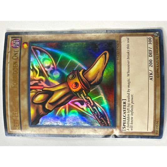 Left Leg of the Forbidden One Ultra Rare YGLD-ENA19