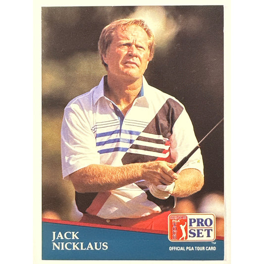 1991 Pro Set Jack Nicklaus Senior PGA Tour