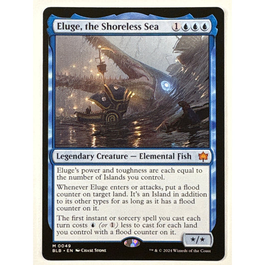 Eluge, the Shoreless Sea Non Foil Mythic 0049