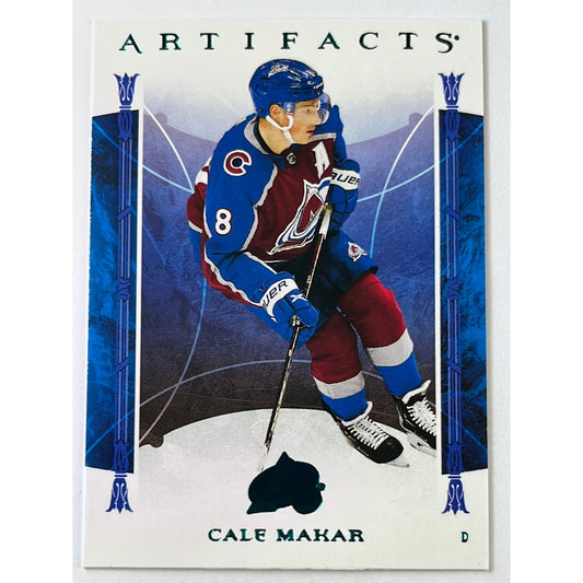 2022-23 Artifacts Cale Makar Teal Parallel