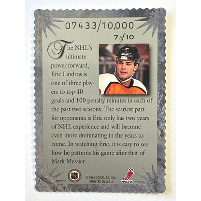 1994-95 Donruss Elite Series Eric Lindros /10,000