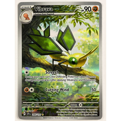 Vibrava Holo Illustration Rare 206/191