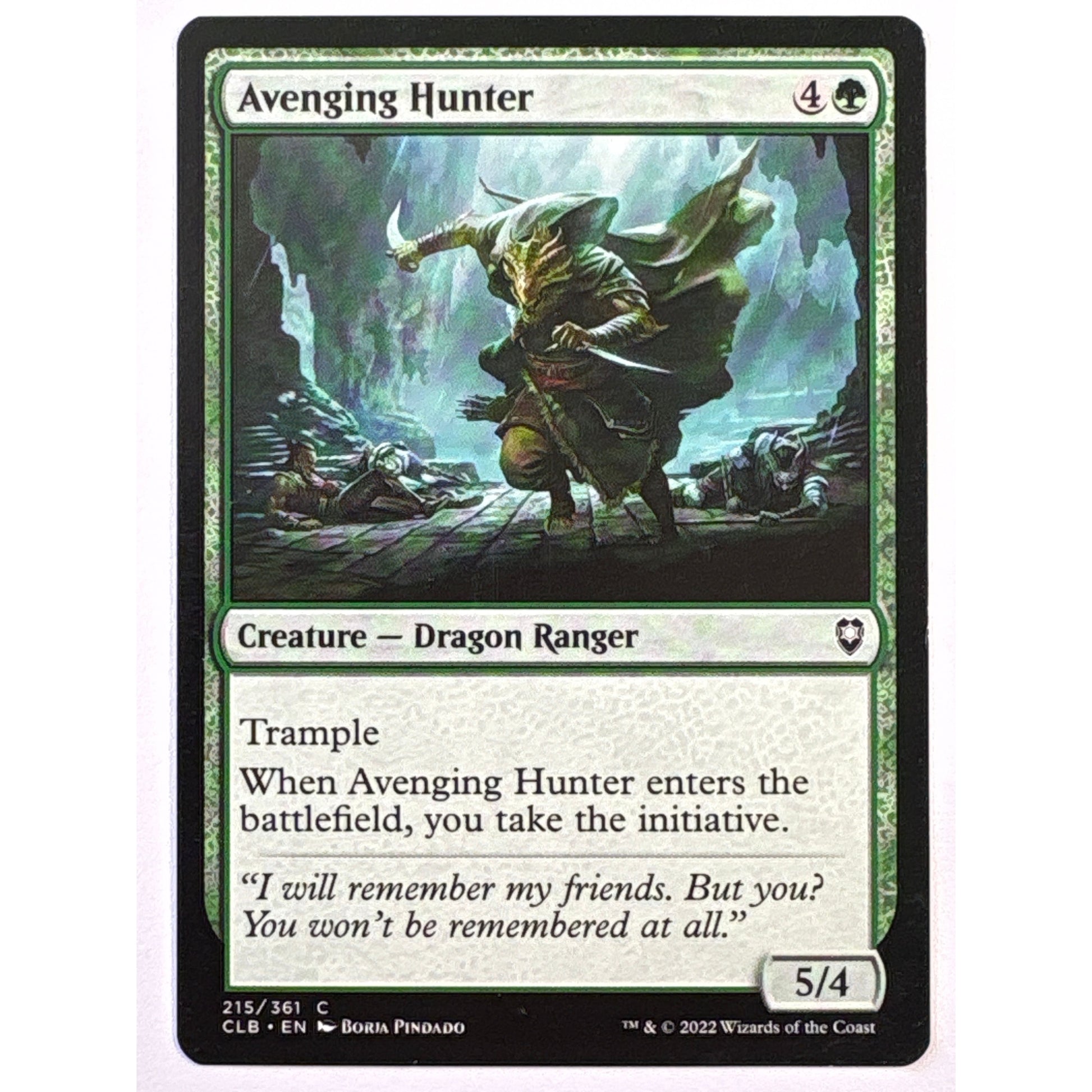 Avenging Hunter Non Foil Common 215/361 | Local Legends Cards & Collectibles