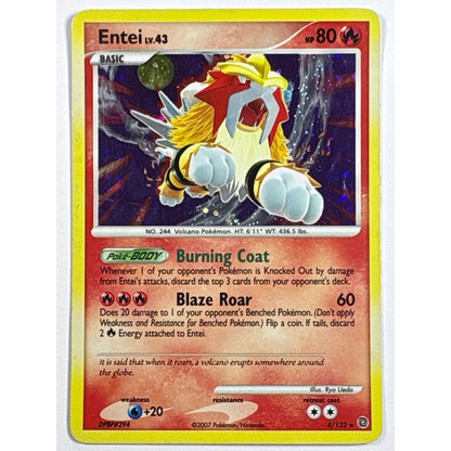 Entei Holo Rare 4/132 | Local Legends Cards & Collectibles