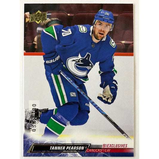 2022-23 Series 1 Tanner Pearson UD Exclusives 58/100