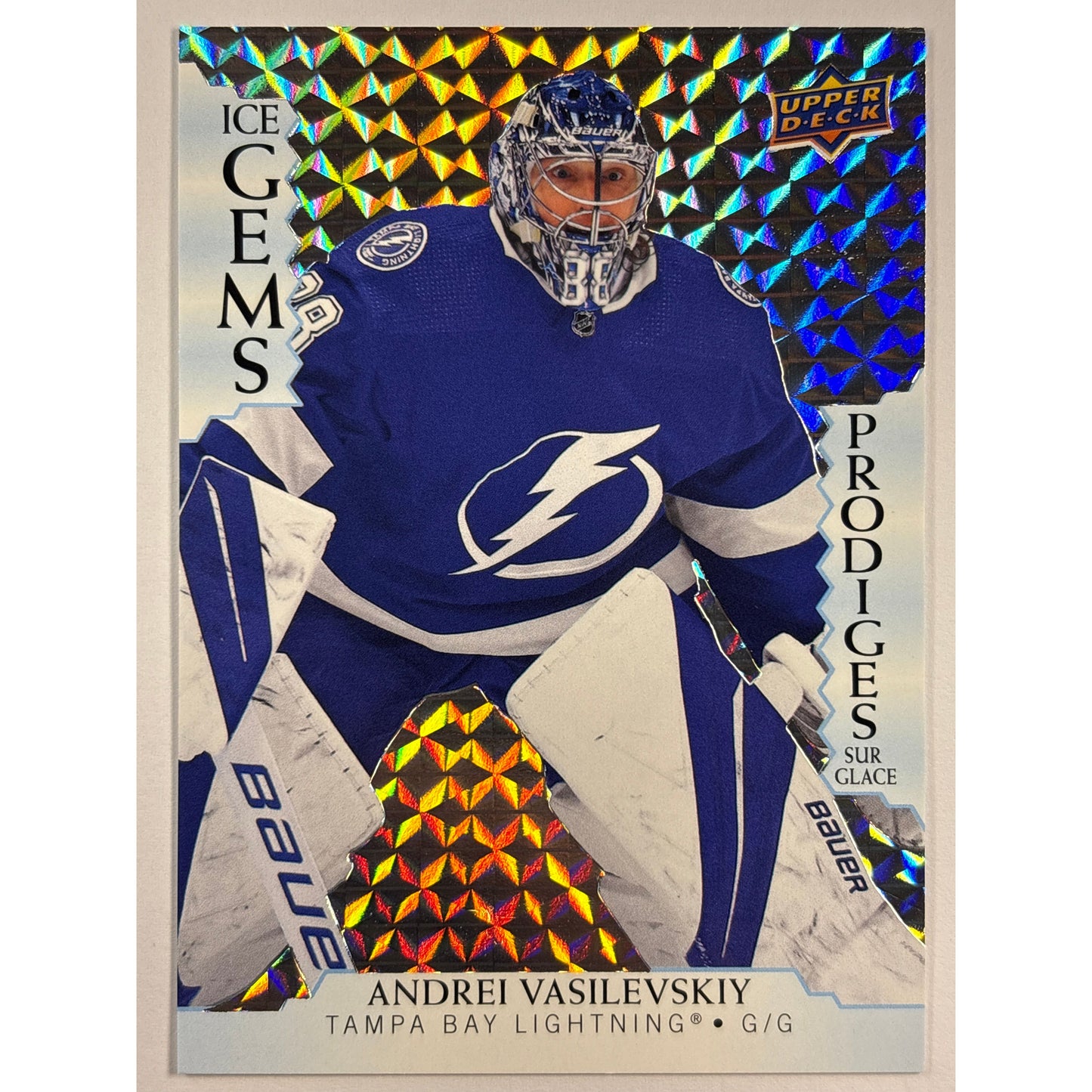 2023-24 Tim Hortons Andrei Vasilevskiy Ice Gems Holo | Local Legends Cards & Collectibles