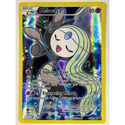 Meloetta Holo Black Star Promo XY120