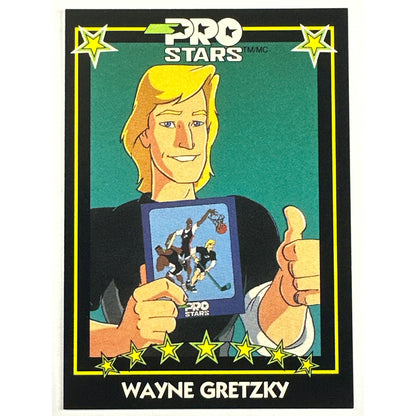 1991 Pro Stars Cereal Wayne Gretzky Thumbs Up SP
