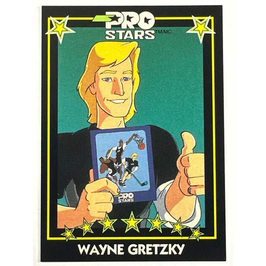 1991 Pro Stars Cereal Wayne Gretzky Thumbs Up SP