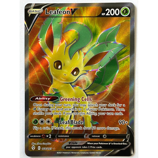 Leafeon V Holo Ultra Rare 166/203