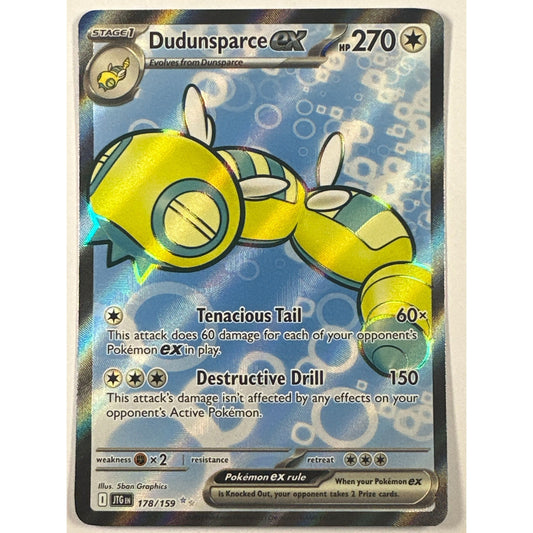 Dudunsparce EX Holo Ultra Rare 178/159