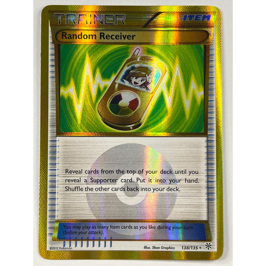 Random Receiver Gold Secret Rare 138/135