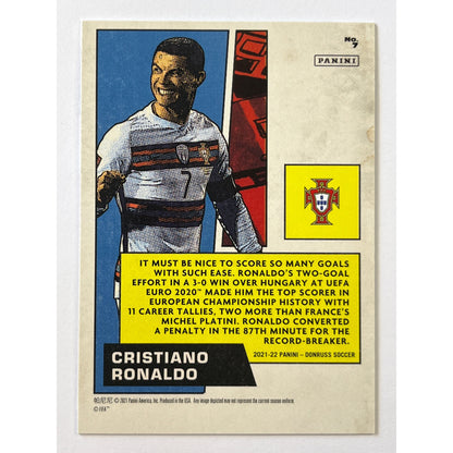 2021-22 Donruss Cristiano Gold Press Proof
