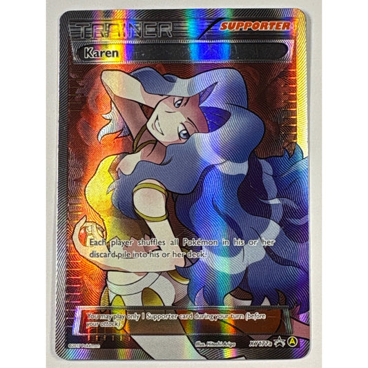 Karen Holo Black Star Promo XY177a | Local Legends Cards & Collectibles