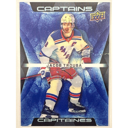 2023-24 Tim Hortons Jacob Trouba / Roman Josi Captains Lenticular | Local Legends Cards & Collectibles