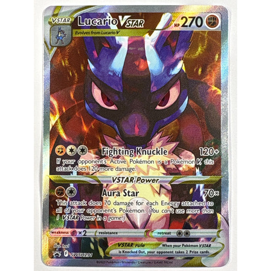 Lucario VSTAR Holo Black Star Promo SWSH291 | Local Legends Cards & Collectibles