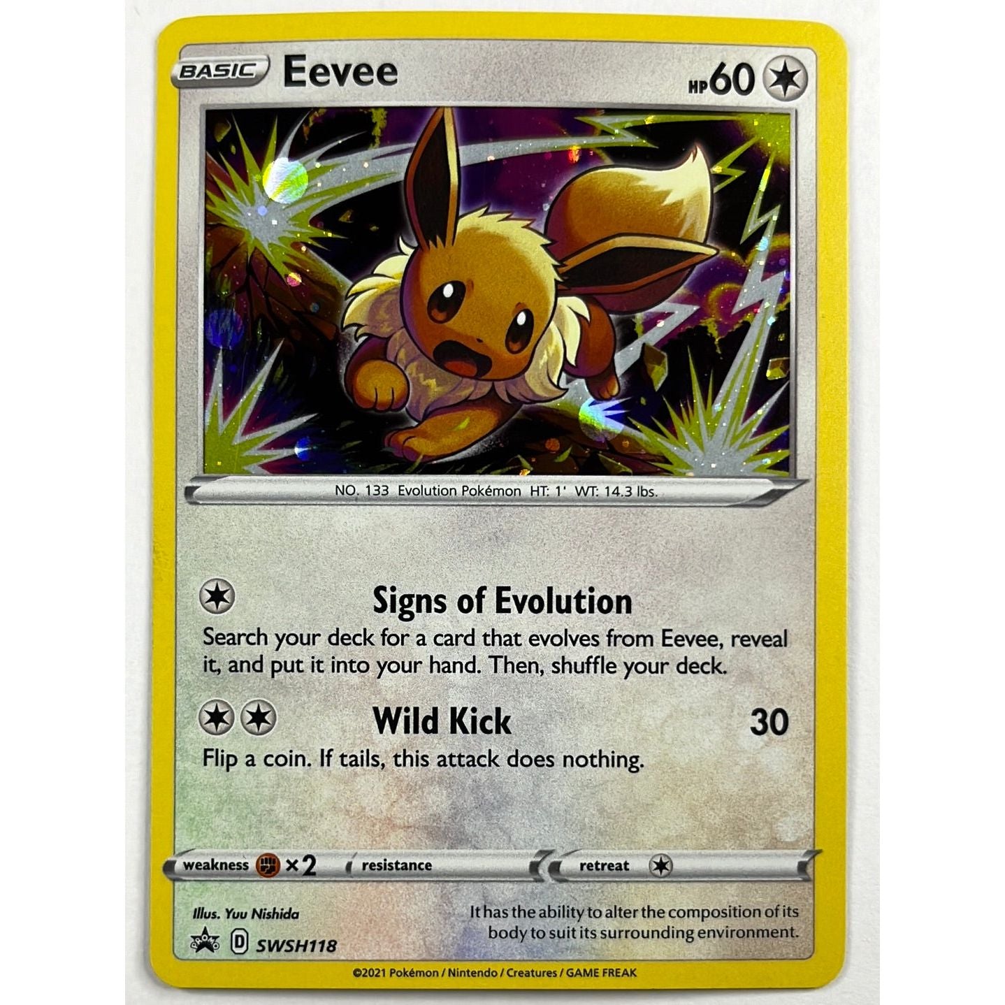 Eevee Holo Promo SWSH118