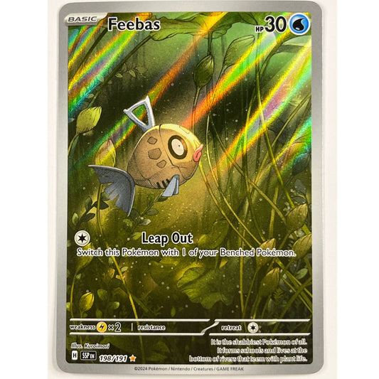 Feebas Holo Illustration Rare 198/191