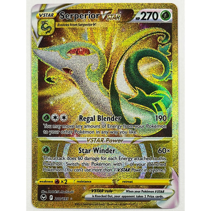 Serperior VStar Gold Secret Rare 210/195