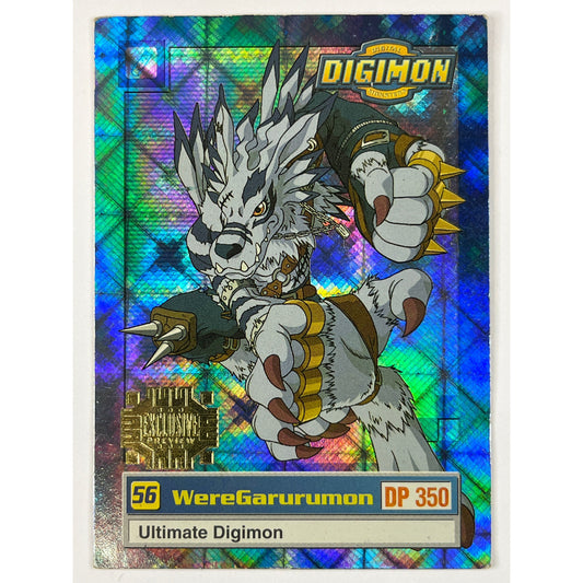 *STAMPED Exclusive Preview 56 weregarurumon Holo U7 of 8