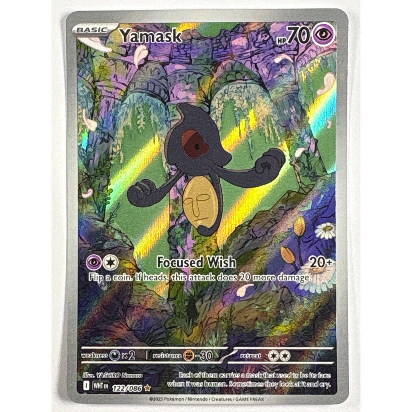 Yamask Holo Illustration Rare 122/086 | Local Legends Cards & Collectibles