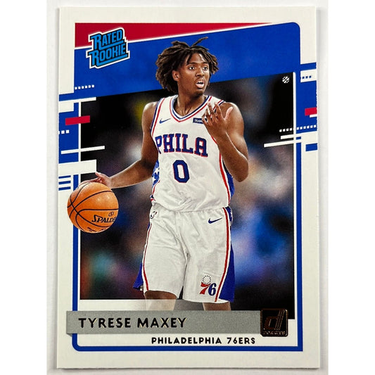 2020-21 Donruss Tyrese Maxey Rated Rookie