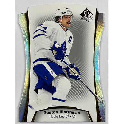 2021-22 SP Authentic Auston Mathews Die Cut