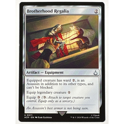Brotherhood Regalia Non-Foil Uncommon 071 | Local Legends Cards & Collectibles
