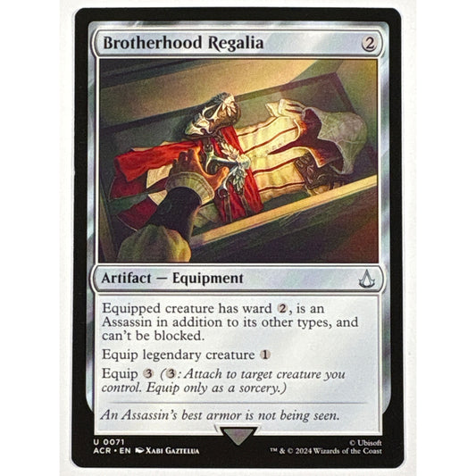 Brotherhood Regalia Non-Foil Uncommon 071 | Local Legends Cards & Collectibles