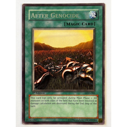 After Genocide Rare LOD-086 | Local Legends Cards & Collectibles