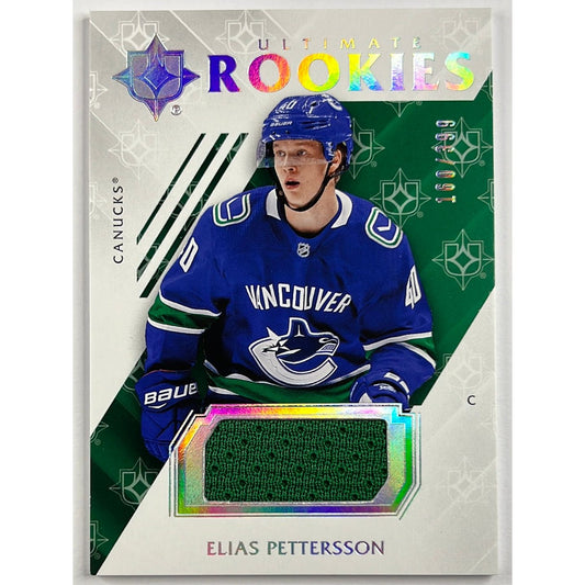 2018-19 Ultimate Elias Pettersson Ultimate Rookies Patch /399