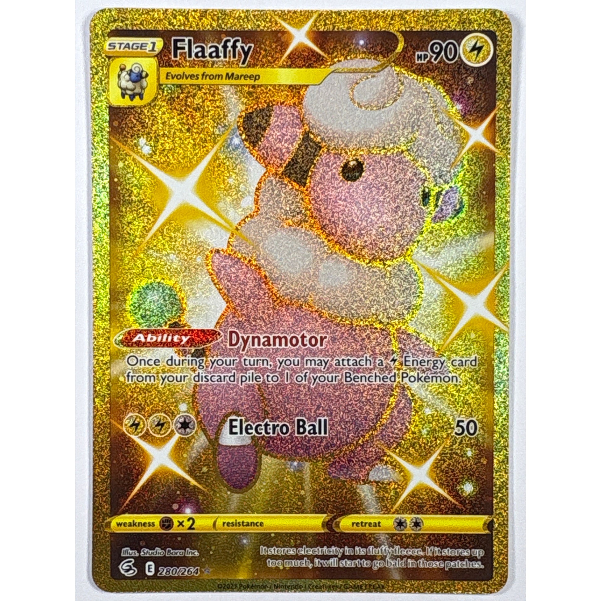 Flaaffy Holo Gold Secret Rare 280/264 | Local Legends Cards & Collectibles