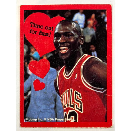 Valentines Day Oddball Michael Jordan Time Out For Fun