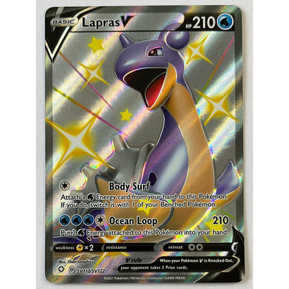 Lapras V Full Art Shiny SV110/SV122