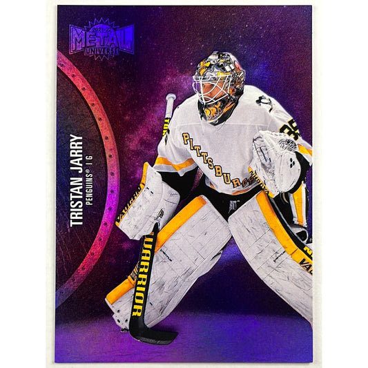 2021-22 Metal Universe Tristan Jarry Purple Spectrum /199