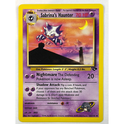 Sabrina’s Haunter Non Holo Uncommon 55/132