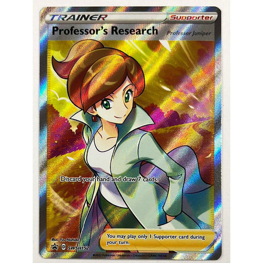 Professor’s Research Full Art Holo Black Star Promo SWSH152