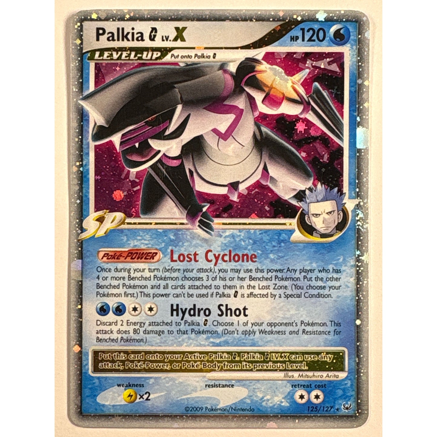 Palkia G LV.X Holo Rare 125/127