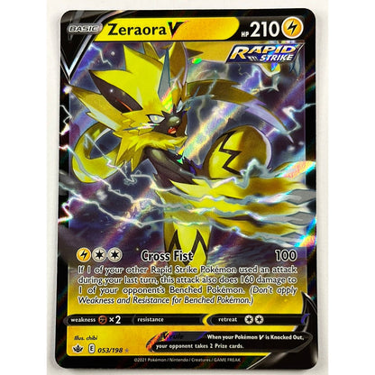 Zeraora V Ultra Rare 053/198