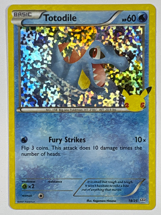 Totodile Holo McDonalds Promo 18/25 | Local Legends Cards & Collectibles